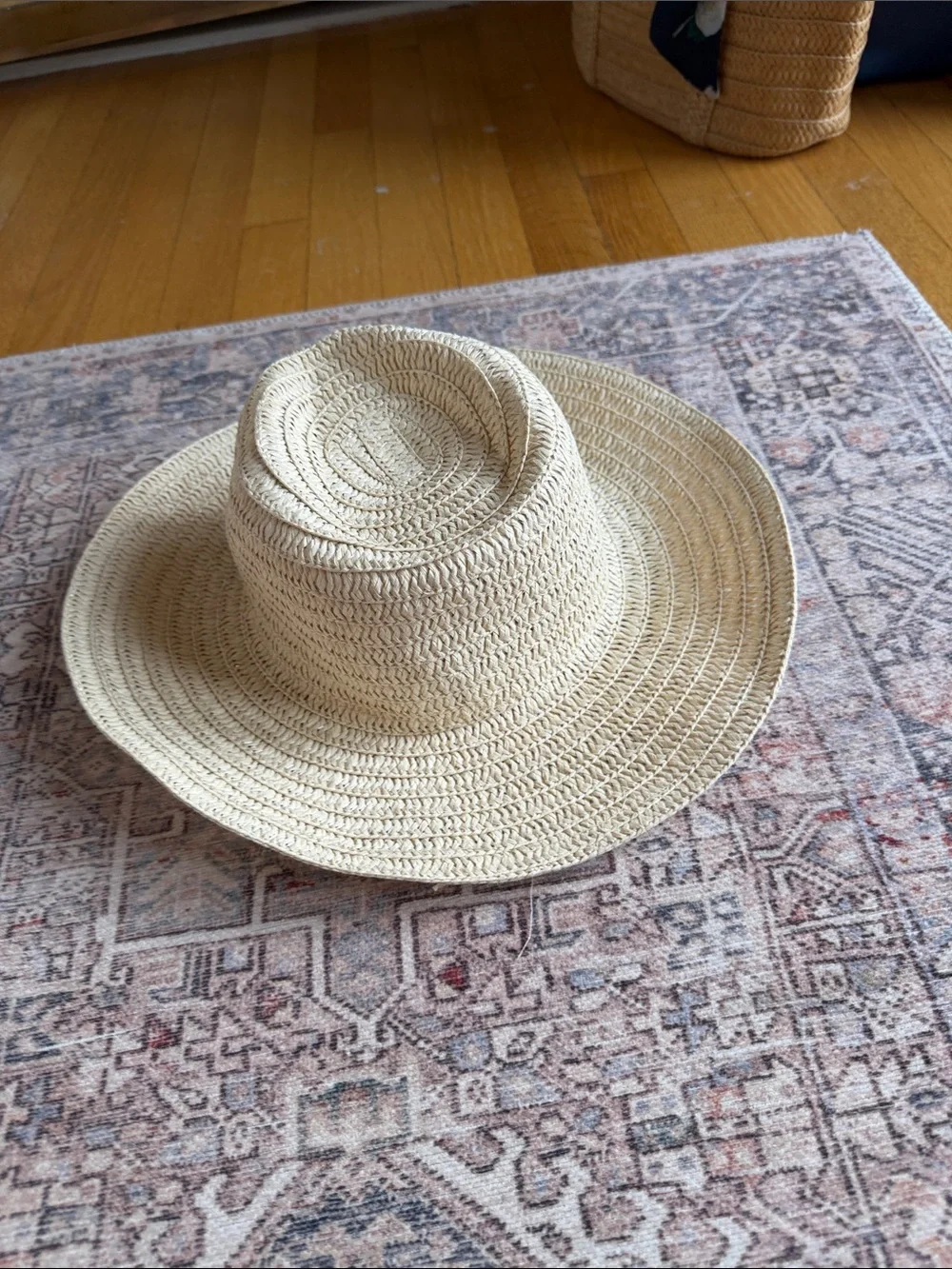 Marcus‎ Adler Woven Paper Straw Sun Hat  New York One Size Women’s